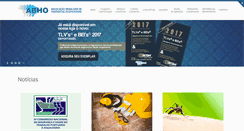Desktop Screenshot of abho.org.br
